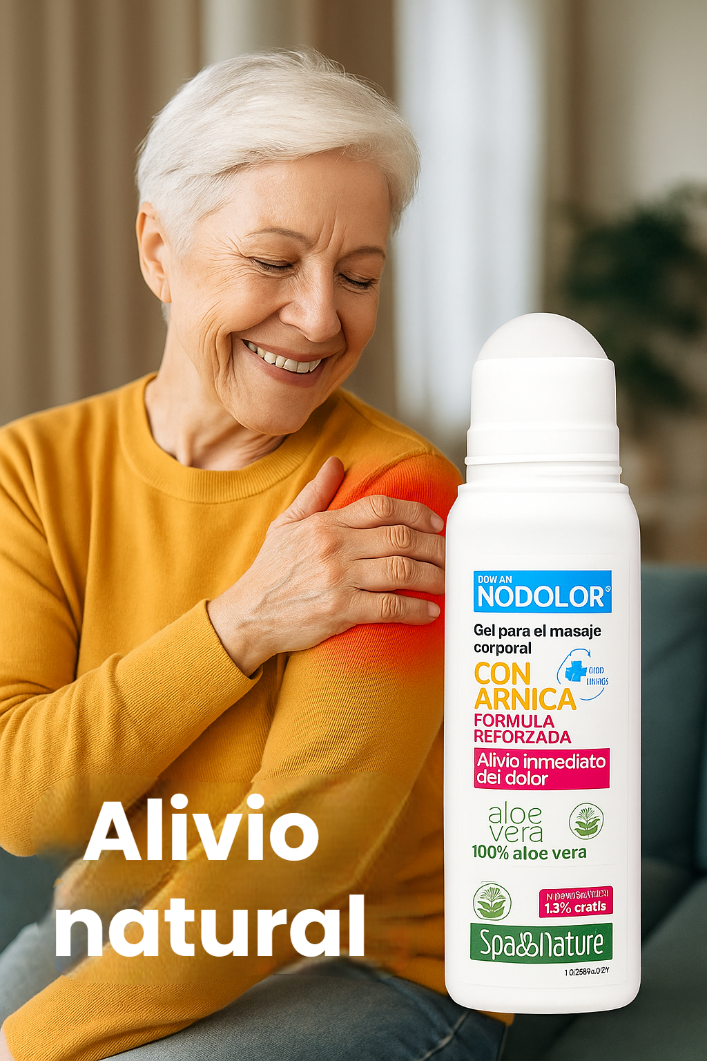 NODOLOR® Roll-On con Árnica y Aloe Vera – Fórmula Reforzada