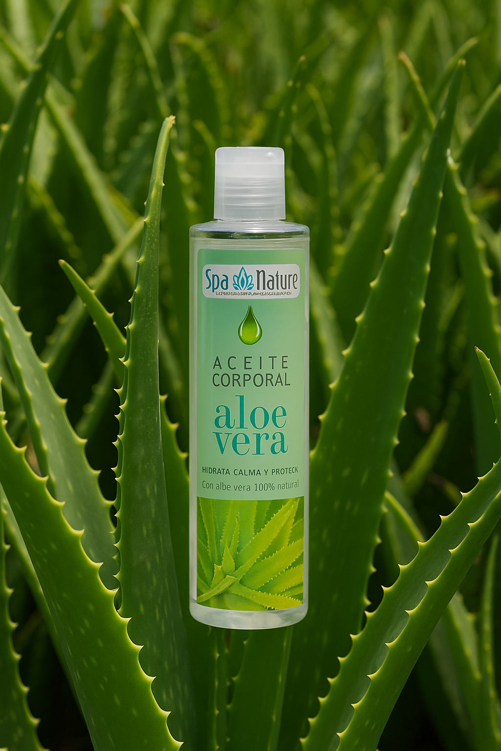 Aceite Corporal Aloe Vera 100%